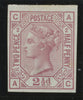 GREAT BRITAIN 1875 2 1/2d Rosy mauve PI2 (Blued paper), SG138var