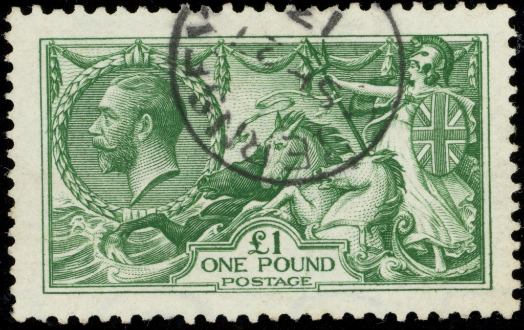 GREAT BRITAIN 1913 £1 Green, SG403