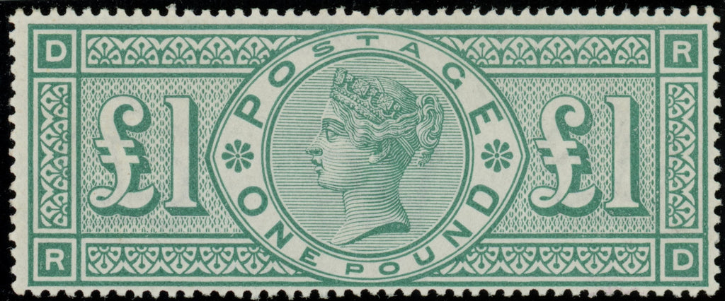 GREAT BRITAIN 1891 £1 Green, SG212