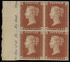 GREAT BRITAIN 1841 1d Red brown Pl10, SG7