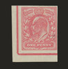 GREAT BRITAIN 1906 1d Colour trial, SG219var