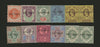GREAT BRITAIN 1887 1/2d-1s "Jubilee's", SG197/211