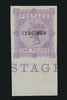 GREAT BRITAIN 1878 £1 Colour trial, SG129var