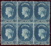 CEYLON 1867-70 1d deep blue, wmk CC type 6 (reversed), SG63bx