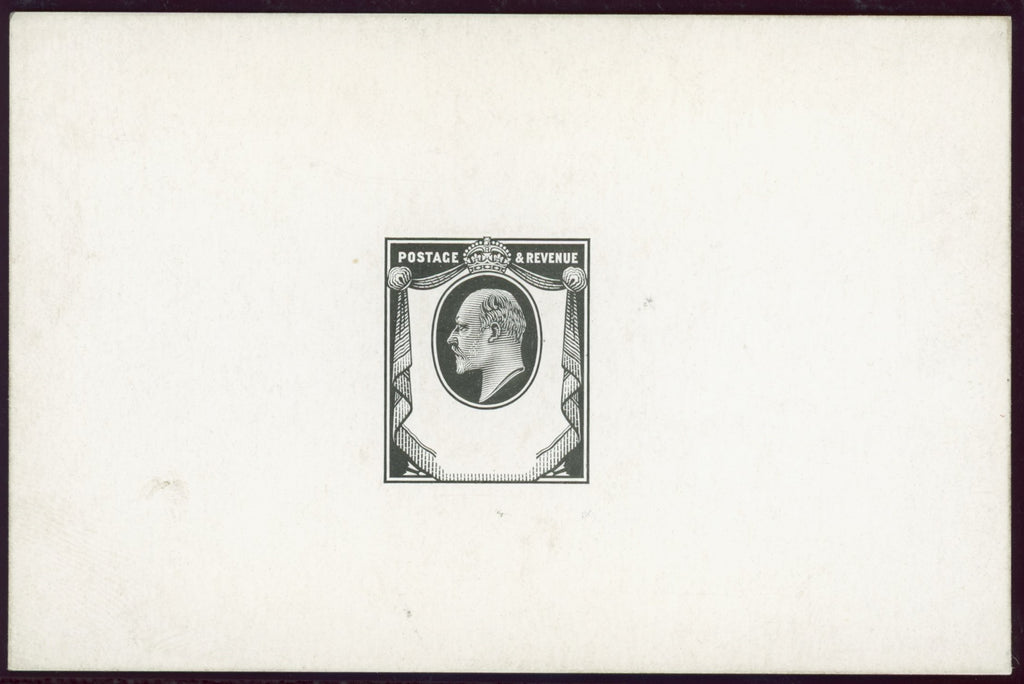 GREAT BRITAIN 1901 1 1/2d Die proof (Head plate), SG221var