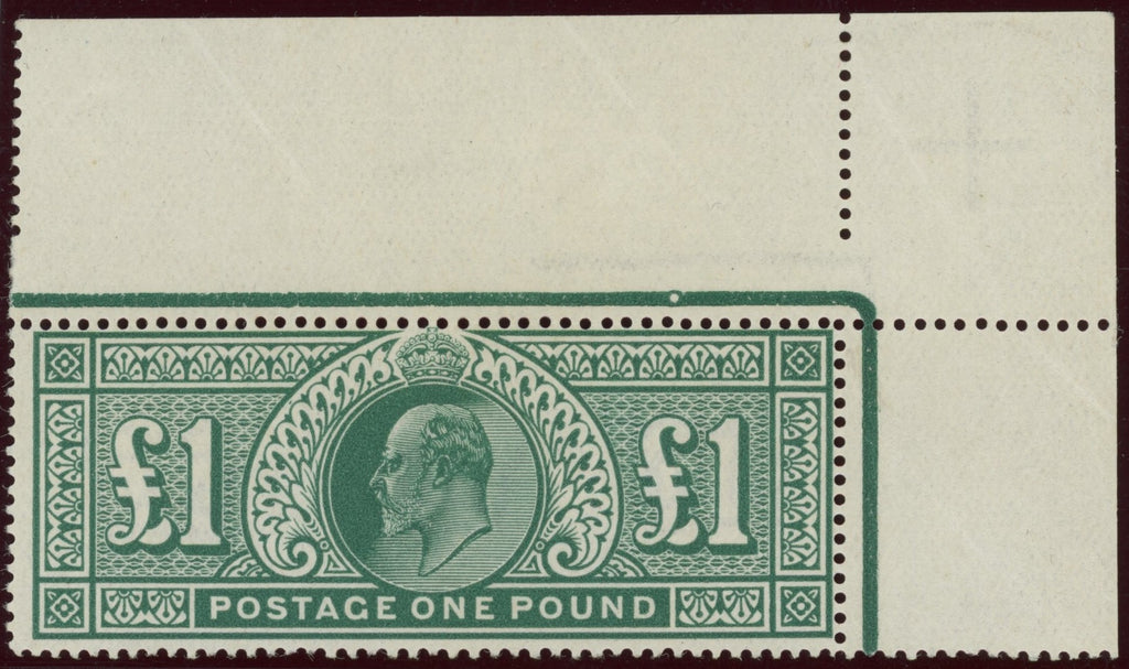 GREAT BRITAIN 1911 £1 Deep Green, SG320