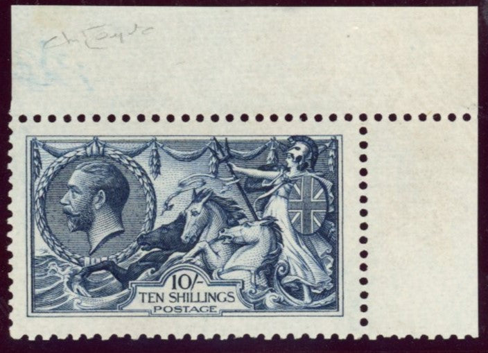 GREAT BRITAIN 1915 10s indigo, SG402