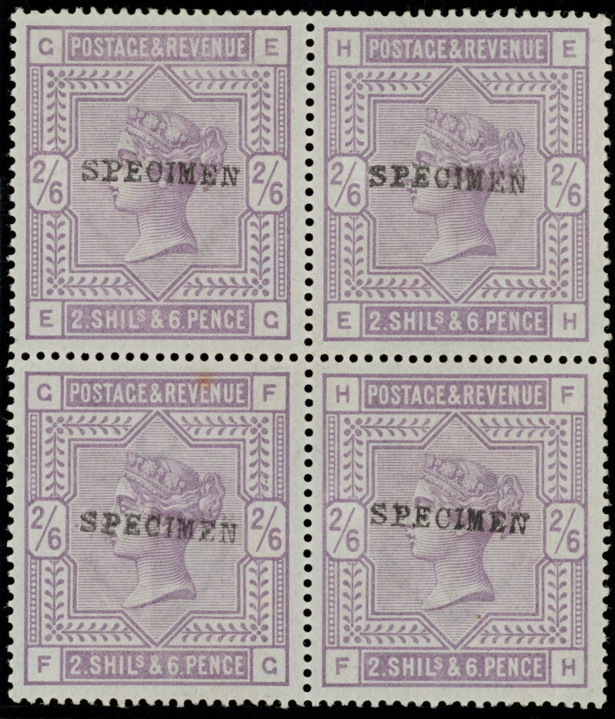 GREAT BRITAIN 1883 26d Lilac (Blued paper), SG175