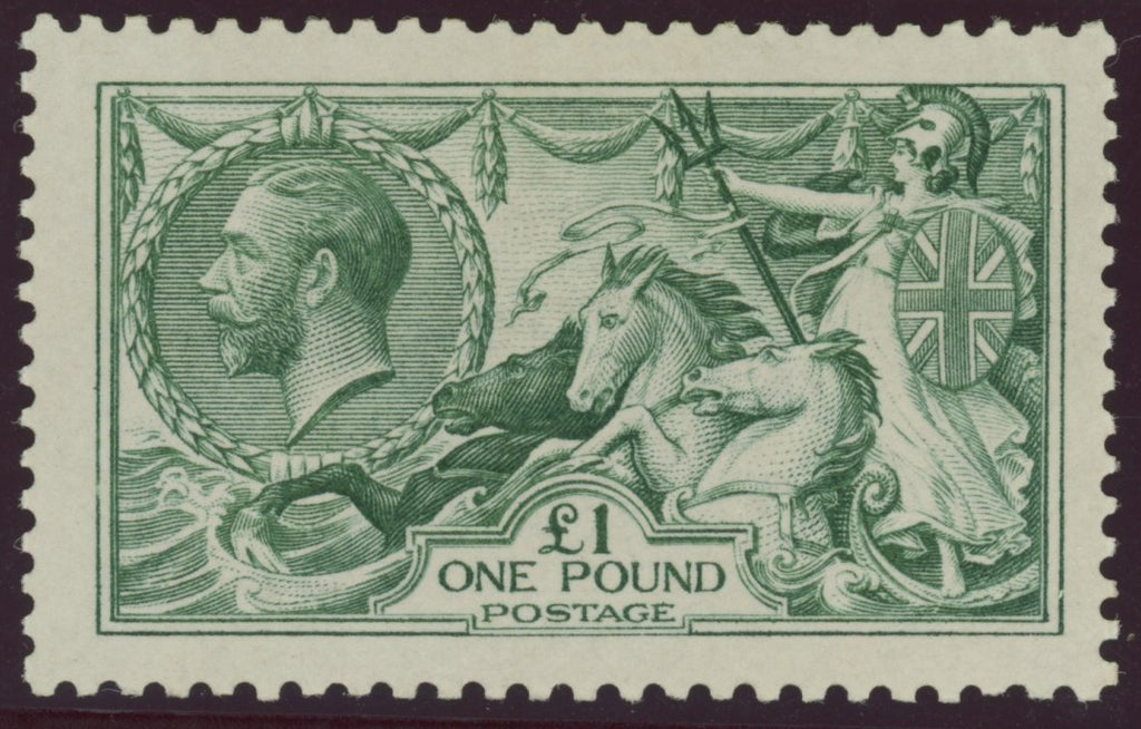 GREAT BRITAIN 1913 £1 Green