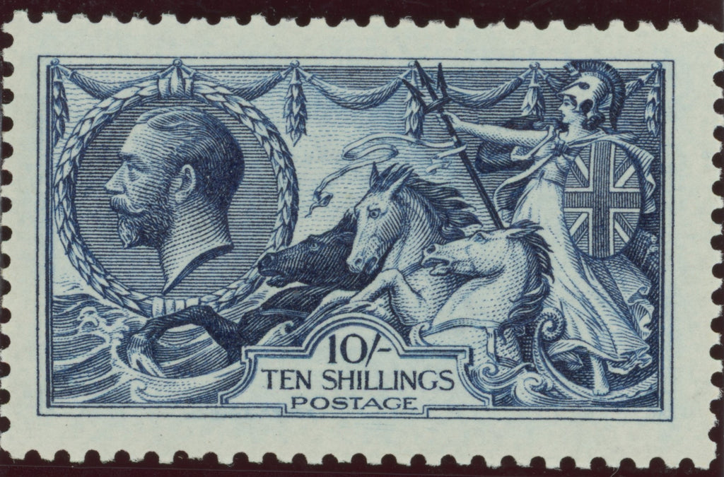GREAT BRITAIN 1913 10s Indigo blue, SG402