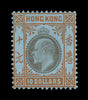 Hong Kong 1904-06 $10 slate and orange/blue, SG90b