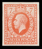 GREAT BRITAIN 1913 7d Eve's Wreath design colour essay, SG387var