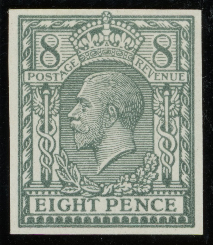 GREAT BRITAIN 1912 8d Eve's Pillar Design proof, SG390var