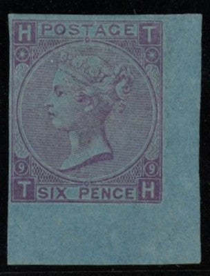 GREAT BRITAIN 1870 6d Mauve PL9, SG109var