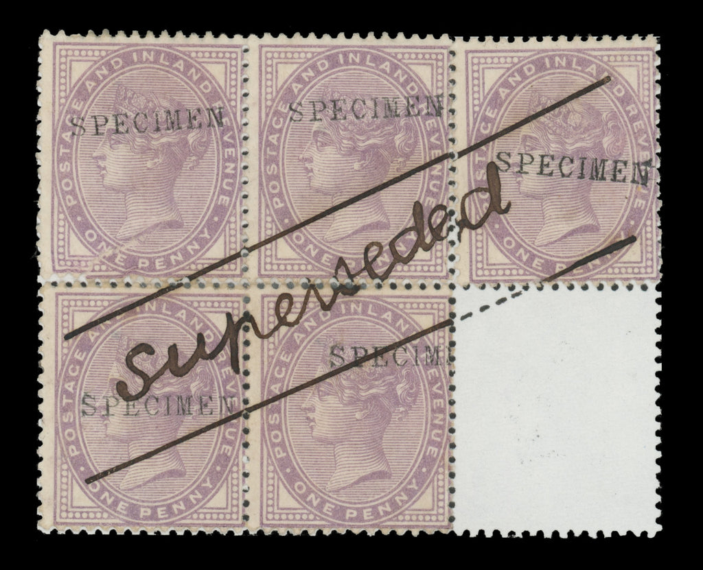 GREAT BRITAIN 1881 1d Bluish-lilac (Die 1) SG170var