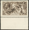 GREAT BRITAIN 1913 2s6d Deep sepia-brown Waterlow "Sea Horse", SG399
