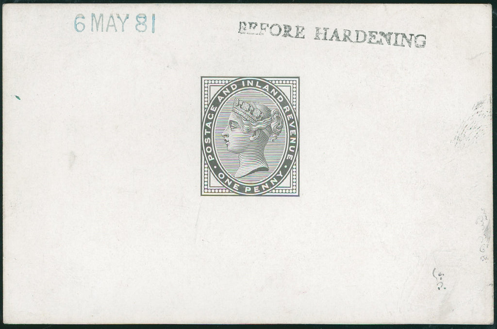 GREAT BRITAIN 1881 1d Die Proof, SG170var