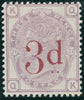 GREAT BRITAIN 1883 3d on 3d Lilac Pl21, SG159