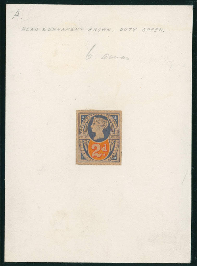 GREAT BRITAIN 1885 2d "Jubilee" Essay, SG199var