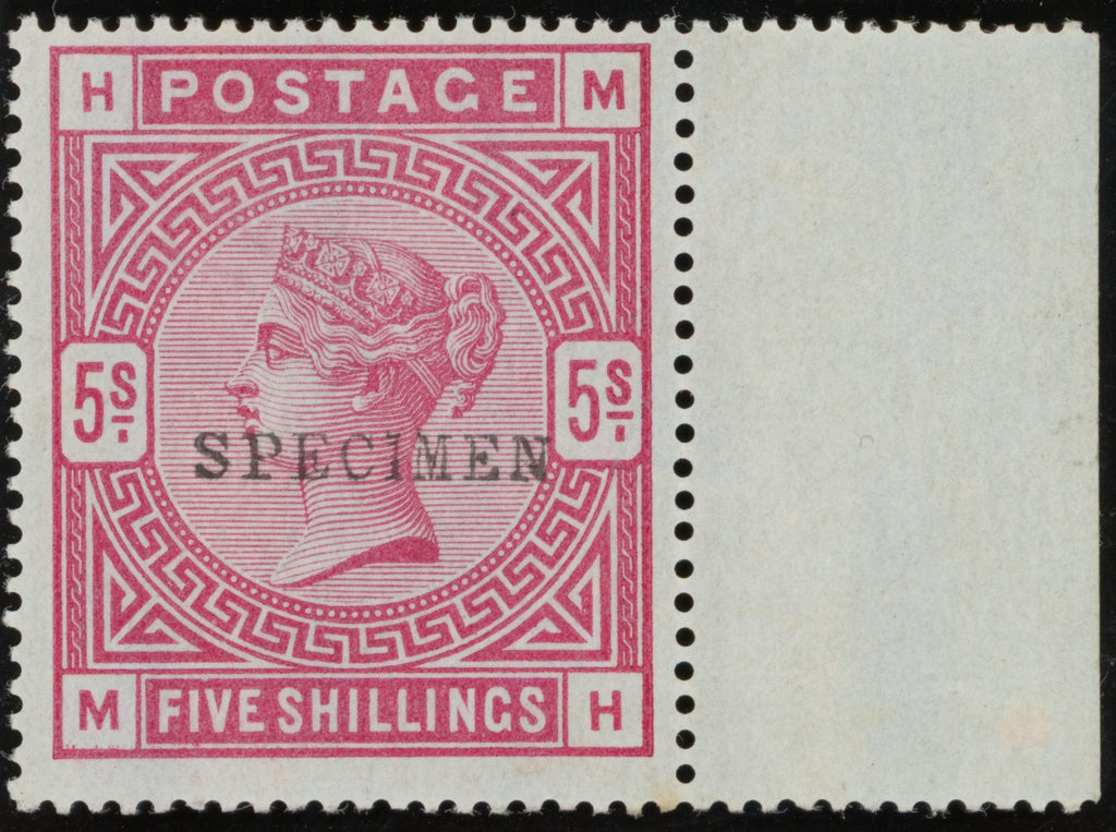 GREAT BRITAIN 1884 5s Rose (Blued paper), SG176s
