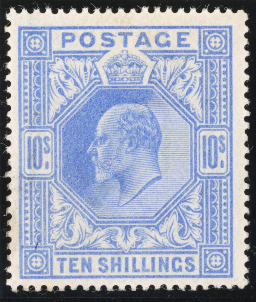 GREAT BRITAIN 1902 10s Ultramarine, SG265