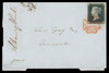 GREAT BRITAIN 1840 1d Black Pl4, SG2