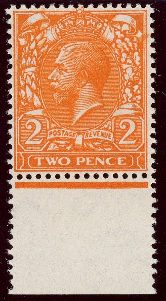 GREAT BRITAIN 1912 2d Intense bright orange, SG366var