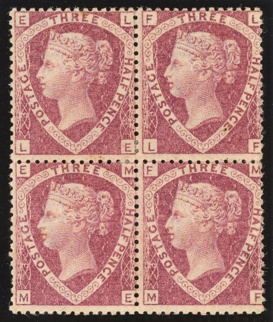 GREAT BRITAIN 1870 1½d Rose red Pl.3, SG51