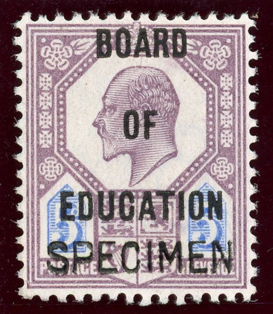 GREAT BRITAIN 1904 od Dull purple & blue (Board of Education), SGO86s
