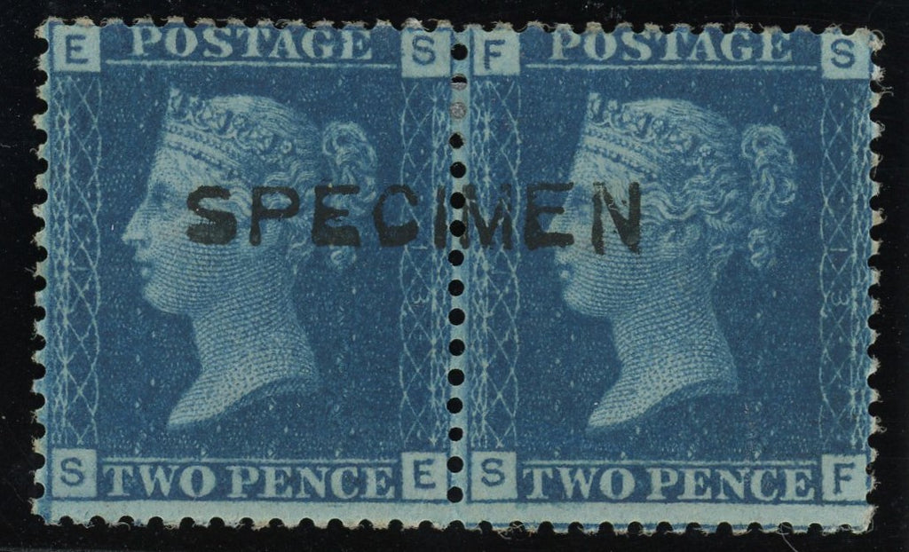 GREAT BRITAIN 1869 2d Blue Pl.13, SG46var