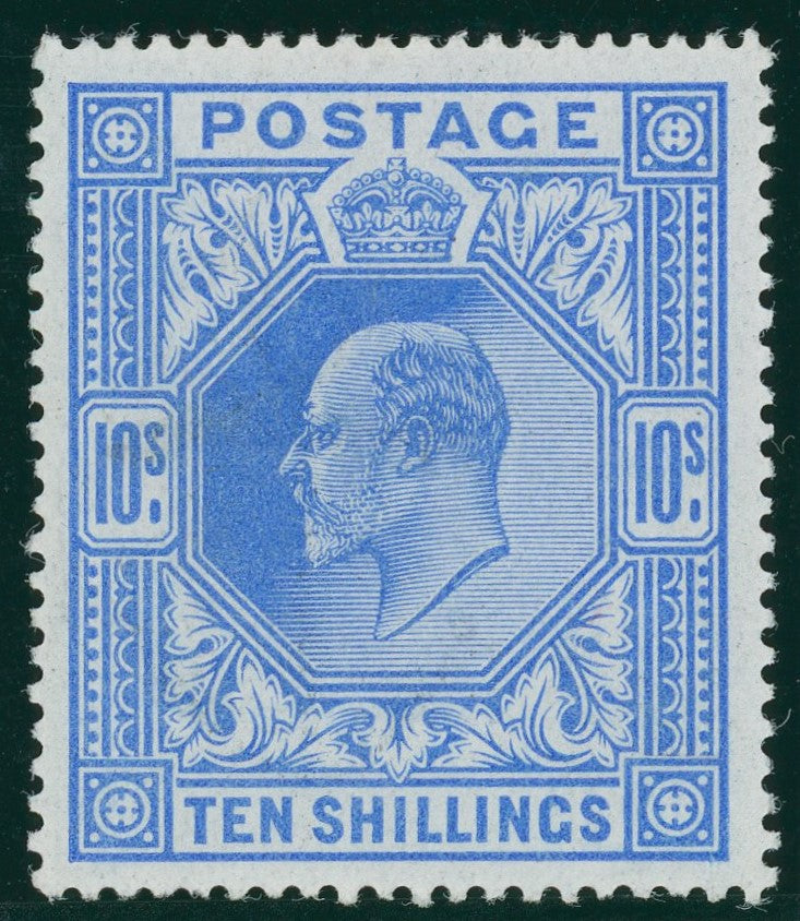 Great Britain 1911 10s blue, SG319