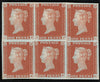 GREAT BRITAIN 1841 1d Red brown Pl.40, SG8