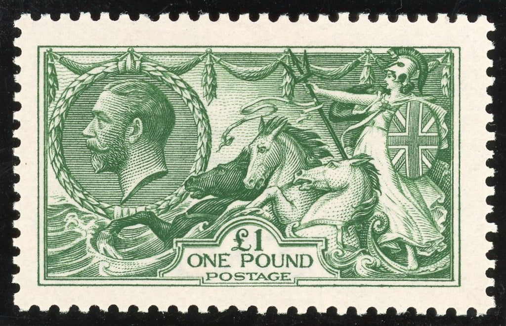GREAT BRITAIN 1913 £1 Green, SG403