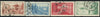 CHINA Prc Reg Issues 35th Anniversary of the Russian Revolution 1952, SG1597/1600v