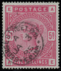 GREAT BRITAIN 1883 Ss Rose (Blued paper), SG176