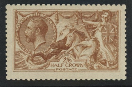 GREAT BRITAIN 1915 2s6d Cinnamon brown, SG406var