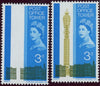 GREAT BRITAIN 1965 3d Post Office Tower (Non phosphor), SG679a