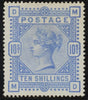 GREAT BRITAIN 1884 10s Ultramarine, SG183