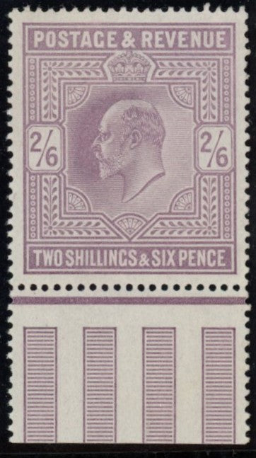 GREAT BRITAIN 1902 2s6d Lilac (O), SG260