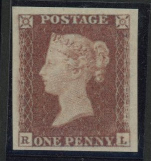 GREAT BRITAIN 1641 1d Red brown PL121 Imprimatur, SG8