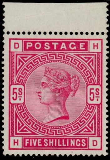 GREAT BRITAIN 1884 5s Rose, SG180