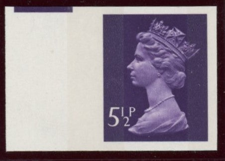 GREAT BRITAIN 1974 5 1/2p Violet (2 bands), SGX868var