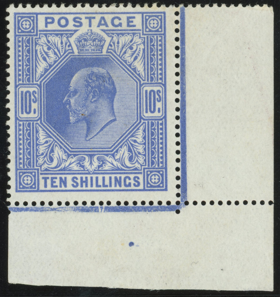 GREAT BRITAIN 1911 10s Blue, SG319