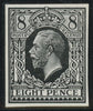 GREAT BRITAIN 1912 8d Trial of Eve's pillar design (22mm, medal head), SG390var