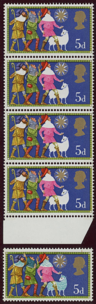 GREAT BRITAIN 1969 5d Christmas, SG813a