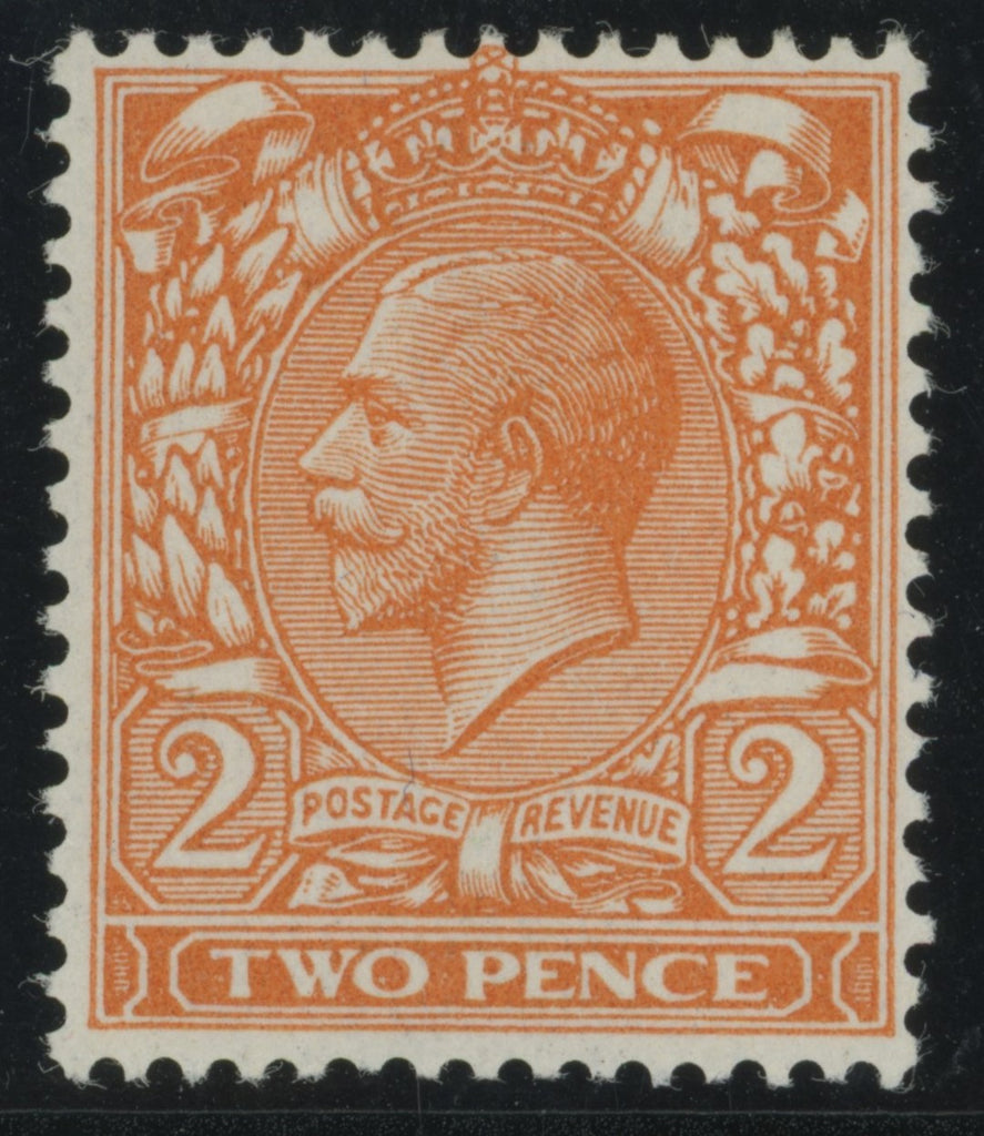 GREAT BRITAIN 1924 2d Orange (No Watermark), SG 421a