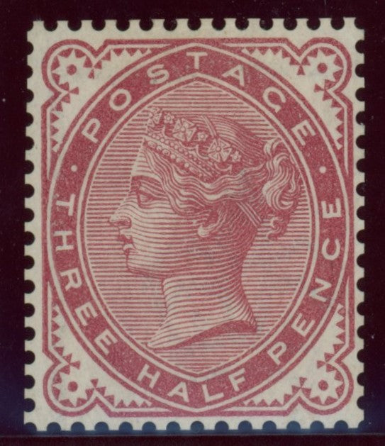 GREAT BRITAIN 1880 1 1/2d Colour trial, SG 167var