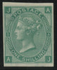 GREAT BRITAIN 1865 1s Green PI5 (Wmk Emblems), SG 101var PL5