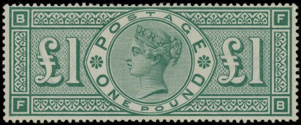 GREAT BRITAIN 1891 £1 Green, SG212