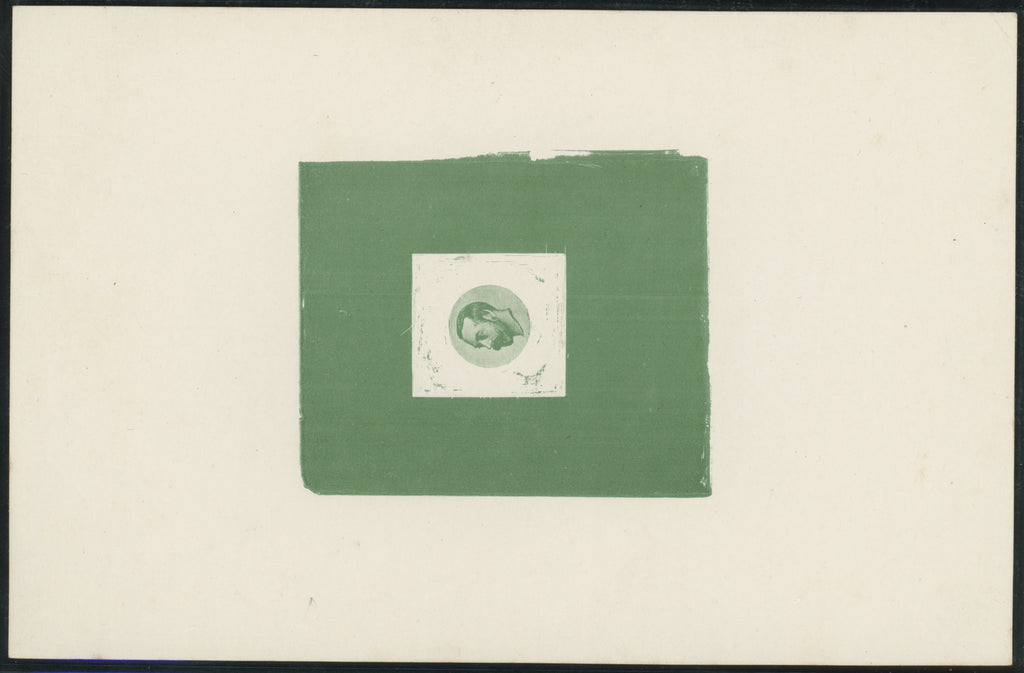 GREAT BRITAIN 1911, Downey head die proof